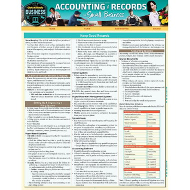 Accounting & Records for Small Business (Quick Study: Business)