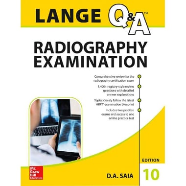 Radiography Examination، 10th Edition (Lange Q&A)