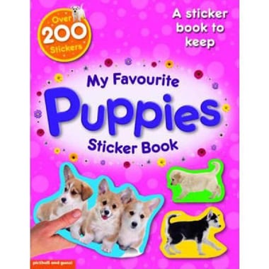 My Favourite Puppies Sticker Book (My Favourite Sticker Books)