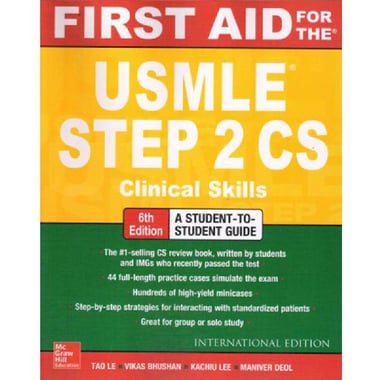 First Aid for The USMLE Step 2 CS، 6th Edition