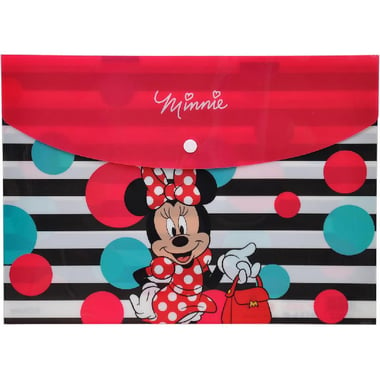 Disney Minnie File Envelope, A4, Single Pocket