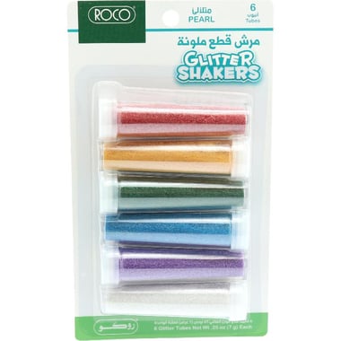 Roco Glitter Shakers Pearl, Assorted Color