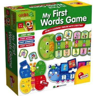 Carotina Super Bip My First Words Game Puzzle & Activity Set, English, 3 Years and Above