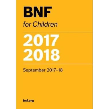BNF for Children (BNFC) 2017-2018