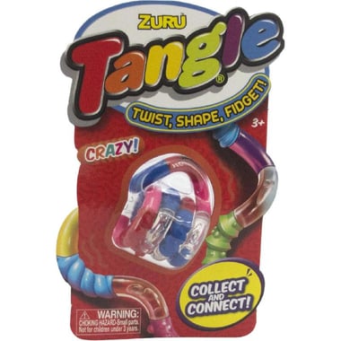Zuru Zuru Tangle Crazy! Twist, Shape, Fidget Stress-Relieving Toy, Rainbow, 3 Years and Above