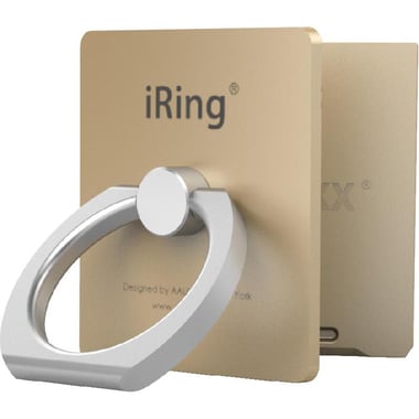 iRing Link Smartphone Grip, for Selected Smartphone, Gold