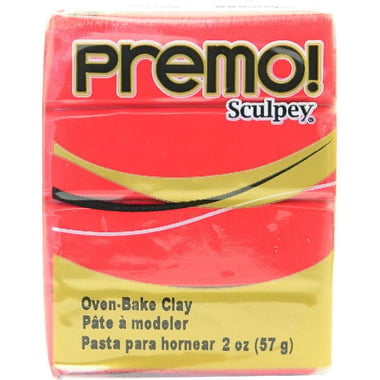 Sculpey Premo! Oven-Baked Polymer Clay, Pomegranate