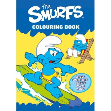 The Smurfs, Colouring Book