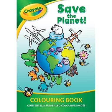 Crayola: Save The Planet! Colouring Book