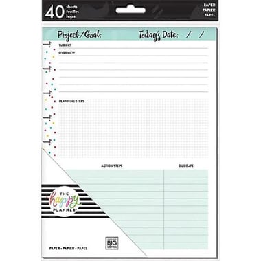me & my BIG ideas Create 365 Classic Planner Refill, 17.8 X 23.5 CM, 40 Sheets