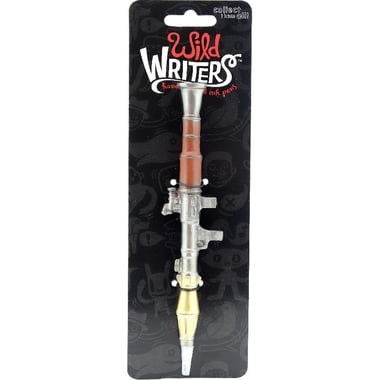 Wild Writers Polystone Rocket Gun Rollerball Pen, Black Ink Color, Medium, Ballpoint,