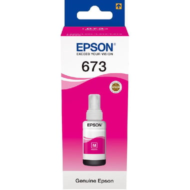 Epson T6733 Ink Bottle, Magenta, 70.00 ml ( 2.46 oz )