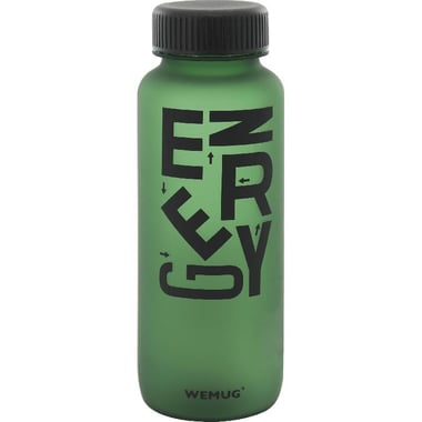 WEMUG Water Bottle, "Energy", Cold, 650.00 ml ( 1.14 pt ), Army Green