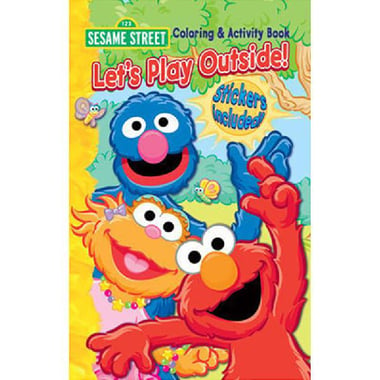 Sesame Street: Let's Play Outside - Coloring & Activity Book