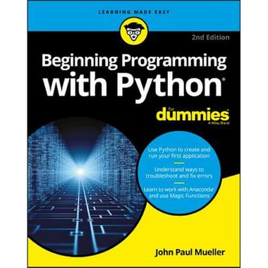 Beginning Programming with Python, 2nd Edition (for Dummies)