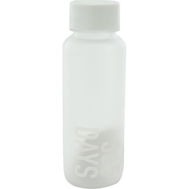 WEMUG Frosty Water Bottle, "365 Days", Cold, 650.00 ml ( 1.14 pt ), White
