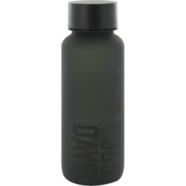 WEMUG Frosty Water Bottle, "365 Days", Cold, 650.00 ml ( 1.14 pt ), Black
