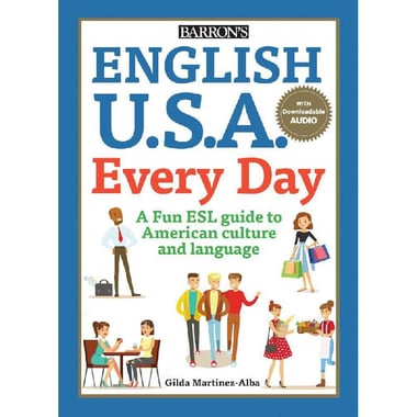 English U.S.A. Every Day (Barron's Educational Series) - with Downloadable Audio