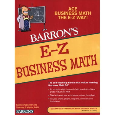 E-Z Business Math, 4th Edition (Barron's E-Z Series)