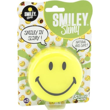 Joker Smiley World Smiley Slimy Slime Toy, Yellow, 3 Years and Above