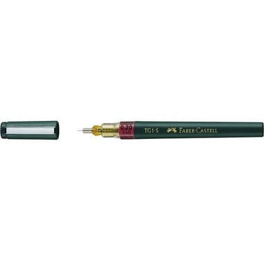 Faber-Castell TG1-S Drawing Pen, 0.2 mm, Needle Tip