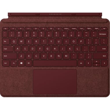 Microsoft Surface Go Signature Type Cover Tablet Keyboard Case, Magnetic Attachment, for Microsoft Surface Go, Burgundy