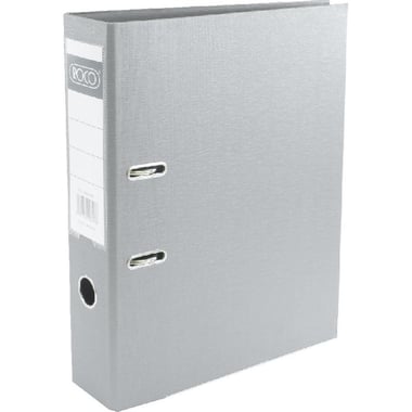 Roco Standard Box File, 7.50 cm, F4/A4, Grey, Polypropylene/Pressboard
