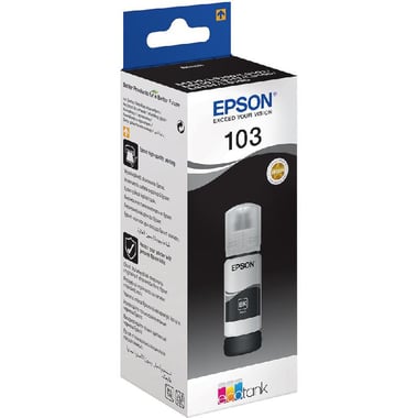 Epson 103 EcoTank Ink Bottle, Black, 65.00 ml ( 2.29 oz )