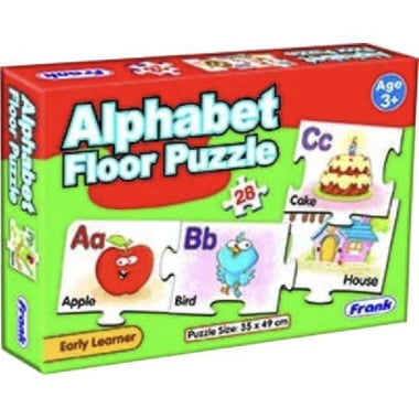 Frank Early Learner Alphabet Floor Puzzle Mat, 28 Pieces, English, 3 Years and Above
