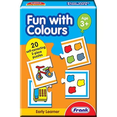 Frank Early Learner Fun With Colors Color Puzzle, 40 Pieces, English, 3 Years and Above