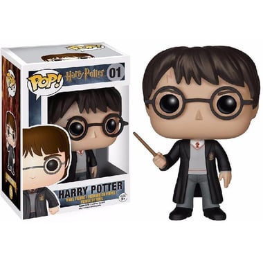 Funko Pop! Movies Harry Potter Toy Collectible, Black, 3 Years and Above