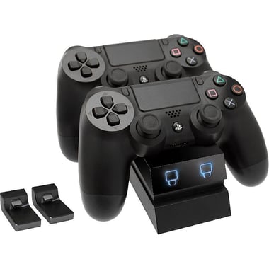 Venom Twin Docking Station Controller/GamePad Charger for PlayStation 4, Black