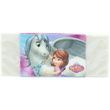 Disney Sofia The First Plastic Eraser, Royal Dreams White