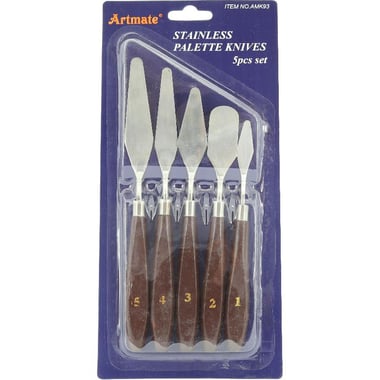 Artmate Palette Knives Painting Tool, Natural