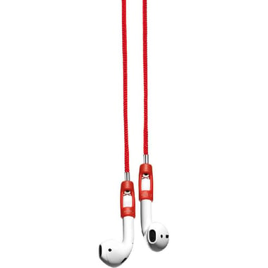 Tapper Active Earbuds Strap, for Apple AirPods, Red