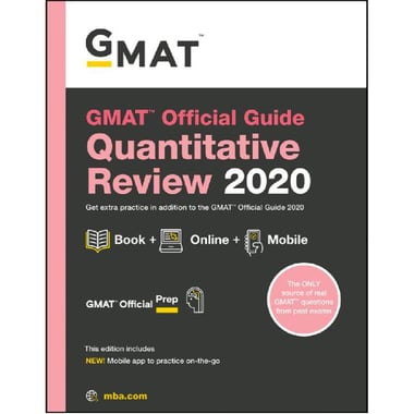 GMAT Official Guide: Quantitative Review 2020 - Book + Online + Mobile