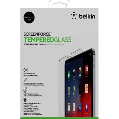 Belkin ScreenForce TemperedGlass iPad Screen Protector, for iPad Pro 12.9 - 2018