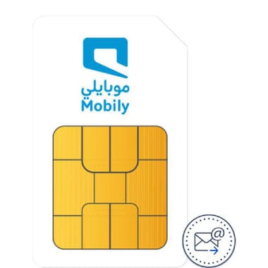 Mobily SAR 50 1 Month Call/SMS SIM Card, Digital Code (KSA)