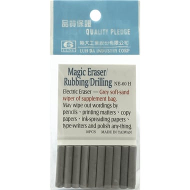 Refill Eraser, for Ink, Fits NE60 Erasing Tool Grey