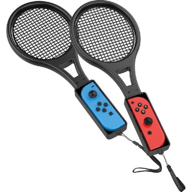 Venom Tennis Twin Pack Racket, for (Nintendo) Switch, Black