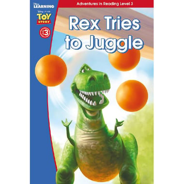Disney PIXAR Toy Story: Rex Tries to Juggle، Adventures in Reading Level 3 (Disney Learning)