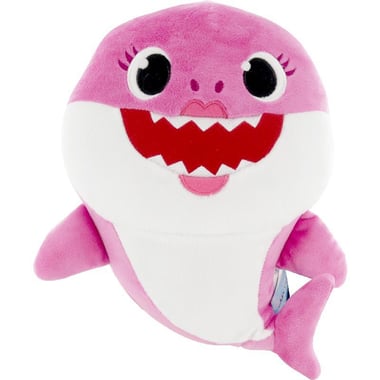 Pinkfong Mother Shark - Family Sound Plush Toy, Pink, 5 Years and Above