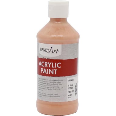 Handy Art Student Acrylic Paint, Peach, 8.00 oz ( 227.30 ml )