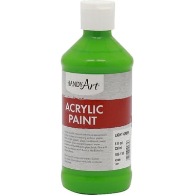 Handy Art Student Acrylic Paint, Light Green, 8.00 oz ( 227.30 ml )