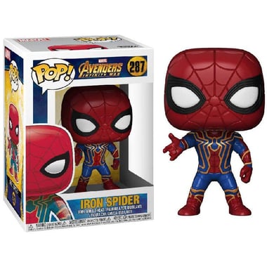 Funko Pop! Marvel Avengers Infinity War: Iron Spider Bobble-Heads, Red/Blue, 3 Years and Above