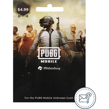 PUBG 300 + 25 Unknown Cash 4.99$ Game Payment and Recharge Card (Delivery by eMail), Digital Code (Universal)