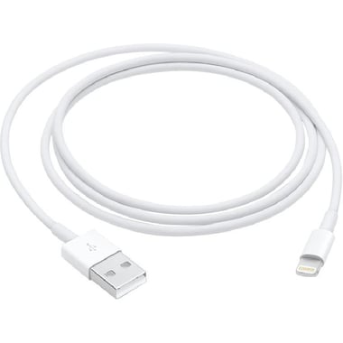 Apple Lightning to USB 2.0 Sync & Charge Cable, 1.00 m ( 3.28 ft ), White