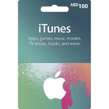 ابل iTunes 100 درهم بطاقة هدايا App Store & iTunes،