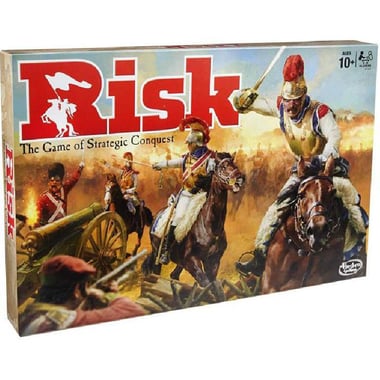 Hasbro Gaming Risk Strategy Game, 10 Years and Above, English