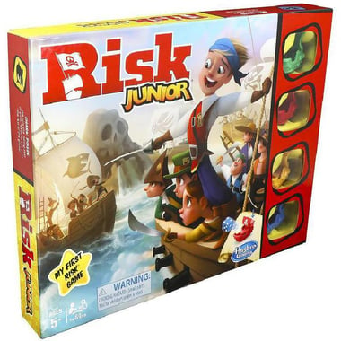Hasbro Risk Junior Strategy Game, 5 Years and Above, English